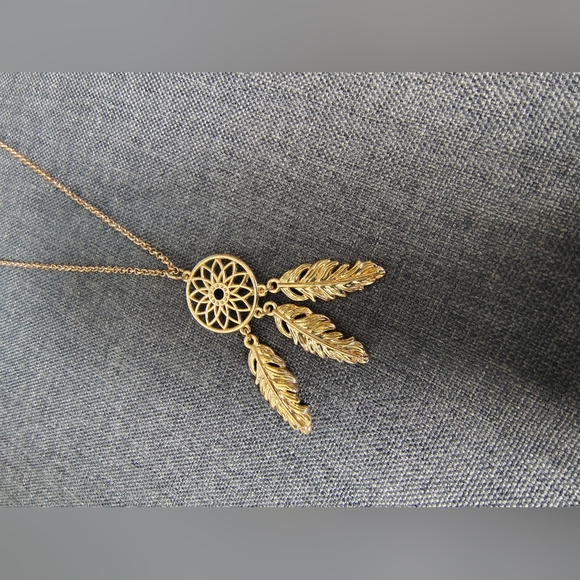 Dreamcatcher Long Necklace - Picture 3 of 4